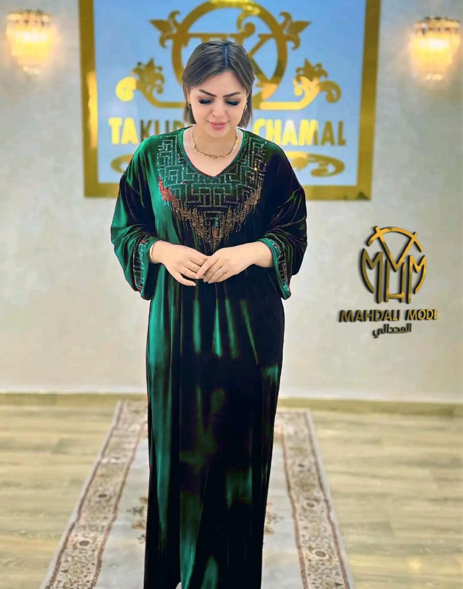 قفطان موبرة تاج جودة عالية بليزيسطراس ( الجودة والأناقة )